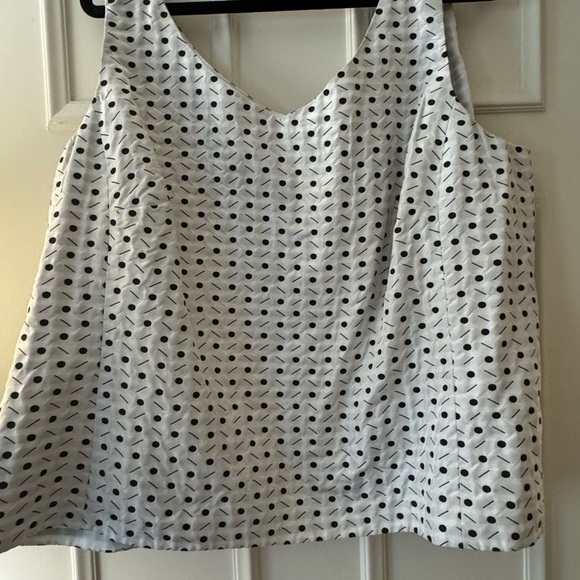 Dana Buchman Tops - Dana Buchanan Polka Dot Sleeveless Women's Top-Size 22w.  BNWT